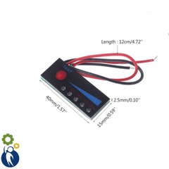 Mạch Báo Dung Lượng Pin 12V Pin 3S