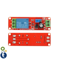 Mạch Tạo Thời Gian Trễ Đóng Ngắt Relay NE555 12V