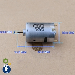 Motor 12-18V Mã 545 22500rpm