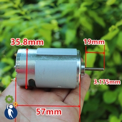 Motor 12V 50W Mã 550 22000rpm