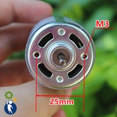 Motor 12V 50W Mã 550 22000rpm