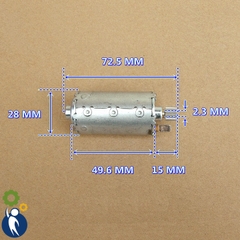 Motor 12V 7340rpm Có Sẵn Bánh Răng