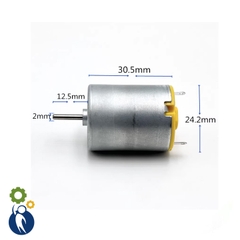 Motor 3V-12V Mã 280 15600rpm Motor SMC Nắp Vàng