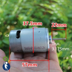 Motor 6-8V Mã 550 17000rpm