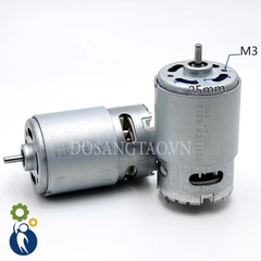 Motor 6V-24V 23000rpm Mã 555 Điện Áp 12V 11300rpm