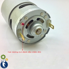 Motor 775 12-24V 3900rpm Trục D Dài