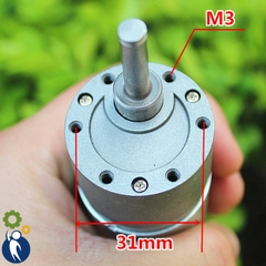 Motor Giảm Tốc 12-24V Mã 550 200rpm