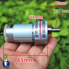 Motor Giảm Tốc 12V 1000rpm 6W