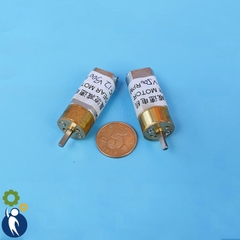 Motor Giảm Tốc 12V 400rpm Mã 050 Bánh Răng Kim Loại