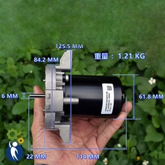 Motor 12V 4785rpm 240W Mô Men Xoắn Lớn