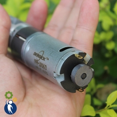 Motor Giảm Tốc 12V 640rpm 30W Có Vít Me 14mm Dài 19cm Bánh Răng Kim Loại