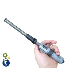 Motor Giảm Tốc 12V 640rpm 30W Có Vít Me 14mm Dài 19cm Bánh Răng Kim Loại