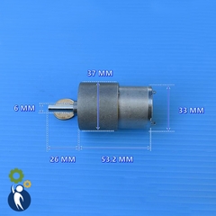 Motor Giảm Tốc 12V Mã 3530 48rpm Trục D 6mm