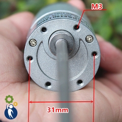 Motor Giảm Tốc 12V Mã 545 200rpm Trục Dài