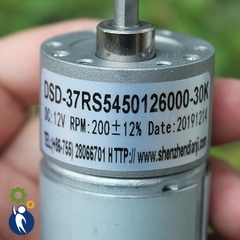 Motor Giảm Tốc 12V Mã 545 200rpm Trục Dài