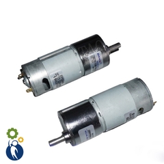 Motor Giảm Tốc 12V Mã 555 100rpm Bánh Răng Kim Loại