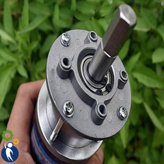 Motor Giảm Tốc 220V 100W 48rpm Bánh Răng Kim Loại Tặng Kèm Diot
