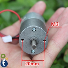 Motor Giảm Tốc 3-12V 24rpm Mã 310 Motor Giảm Tốc 5V 10rpm