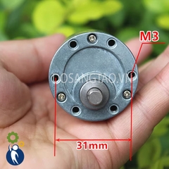 Motor Giảm Tốc 3V-12V 100rpm 5W Bánh Răng Kim Loại