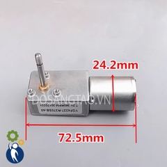 Motor Giảm Tốc 3V-8V 144-384rpm Mã 370 Motor Giảm Tốc 5V 240rpm