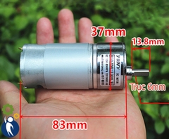 Motor Giảm Tốc 5-12V Mã 555 330-800rpm