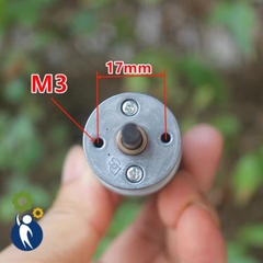Motor Giảm Tốc 5V-12V Mã 380 40-95rpm GM25 Bánh Răng Kim Loại