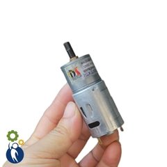 Motor Giảm Tốc 5V-12V Mã 380 40-95rpm GM25 Bánh Răng Kim Loại