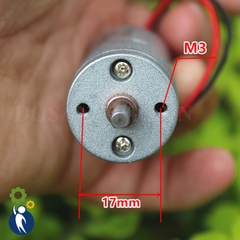 Motor Giảm Tốc 5V-24V Mã 370 27-130rpm