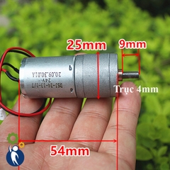 Motor Giảm Tốc 5V-24V Mã 370 27-130rpm