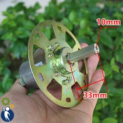Motor Giảm Tốc 6-12V 20rpm Bánh Răng Kim Loại