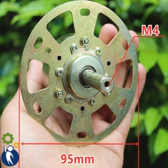 Motor Giảm Tốc 6-12V 20rpm Bánh Răng Kim Loại