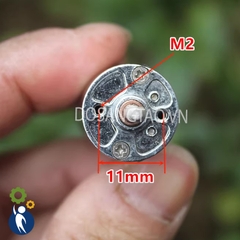 Motor Giảm Tốc 6V 100rpm Mã 370 Bánh Răng Kim Loại