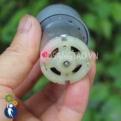 Motor Giảm Tốc 6V-24V 210rpm Mã 360 Điện Áp 12V 105rpm Bánh Răng Kim Loại