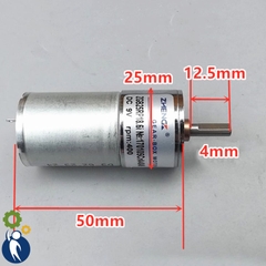 Motor Giảm Tốc 9V Mã 370 400rpm