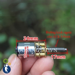 Motor Giảm Tốc N20 3-6V 859rpm Điện Áp 5V 530rpm