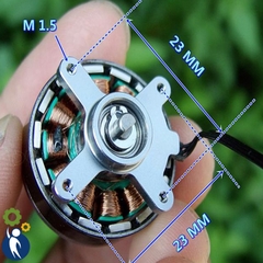 Motor Không Chổi Than 3S-4S Motor 2715-180KV 19g