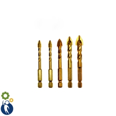 Mũi Khoan Đa Năng Khoan Gạch Men, Khoan Tường Bê Tông Chuôi Chân Lục Giác