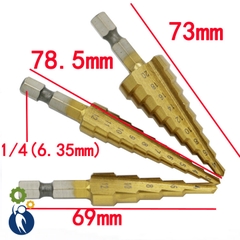 Mũi Khoan Tháp Chuôi Lục Giác