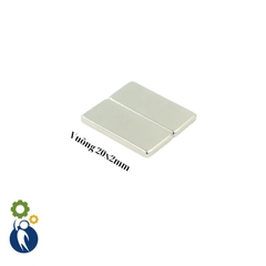 Nam Châm Trắng Đất Hiếm Nam Châm Vĩnh Cửu Lực Từ N35 Nam Châm NdFeB
