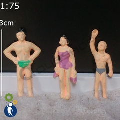 Người Mô Hình Bãi Biển 1:75