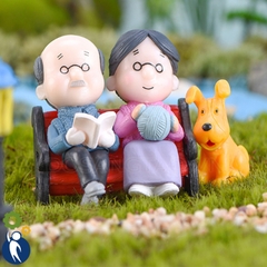 Ông Bà Già Ngồi + Ghế