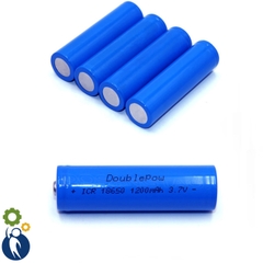 Pin 18650 1200mAh Chuẩn Dung Lượng Hàng Nội Địa Trung Quốc Thương Hiệu DOUBLEPOW