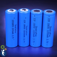 Pin 18650 2200mAh Chuẩn Dung Lượng Hàng Nội Địa Trung Quốc Thương Hiệu DOUBLEPOW - Đầu Bằng