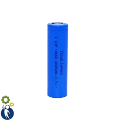 Pin 18650 2000mAh Chuẩn Dung Lượng Hàng Nội Địa Trung Quốc Thương Hiệu DOUBLEPOW - Đầu Bằng