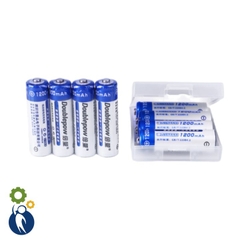 COMBO Bộ Sạc Pin AA DOUBLEPOW + 2 Pin Sạc AA 1200mAh