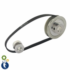 Pulley Trục 6.35mm - 36 Răng