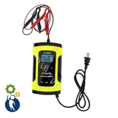 Sạc Bình Acquy Xe Máy FOXSUR 12V 4-100Ah Dùng Cho Các Loại Acquy 12V