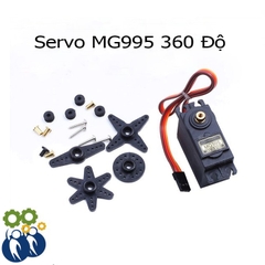 Servo MG995 360 Độ Bánh Răng Thép