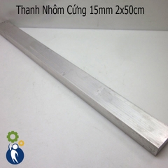 Thanh Nhôm Cứng 15mm 2x50cm