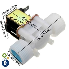 Van Điện Từ 220V Phi 27 Thường Đóng